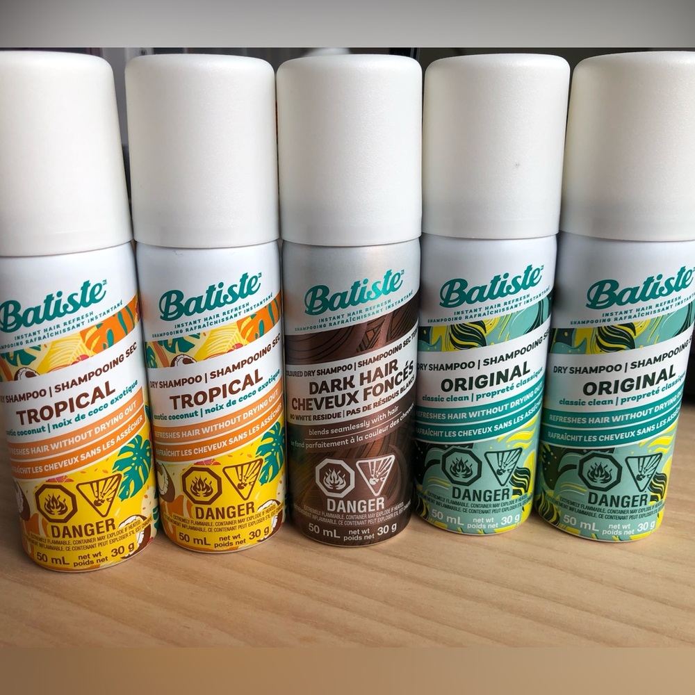 NEW Batiste Dry Shampoo Travel Sizes